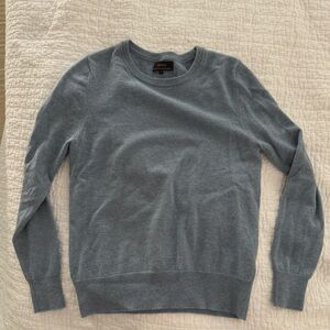 Quince Light Blue Crewneck Mongolian Cashmere Sweater S NWOT